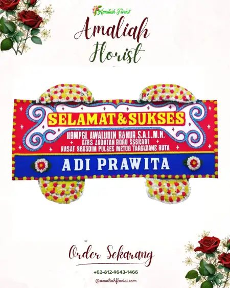 Papan Bunga Ucapan Selamat Kembangringgit